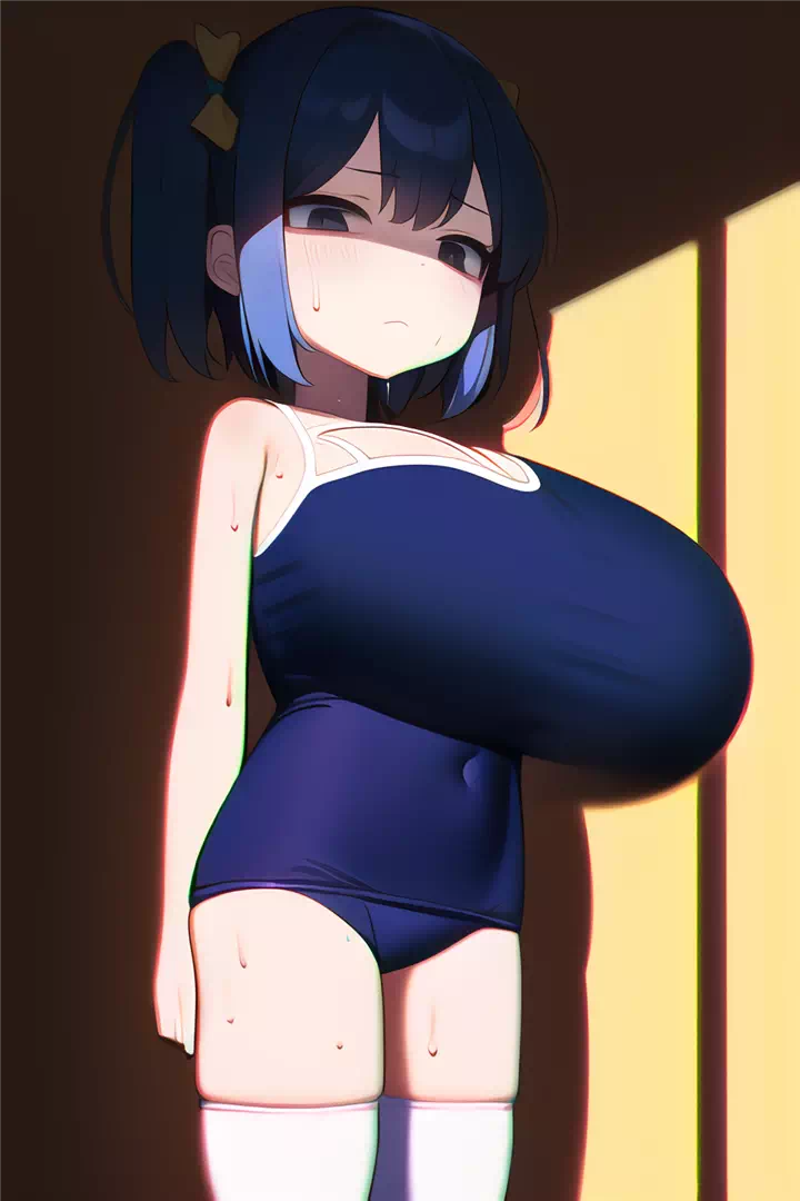 残りのスク水ロリ爆乳