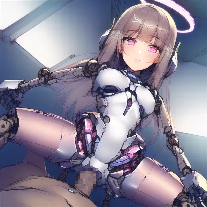 Novel AI ロボ娘（レオタード）