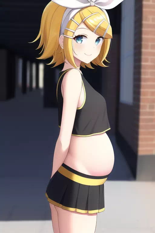 Kagamine Rin’s Pregnancy Photos