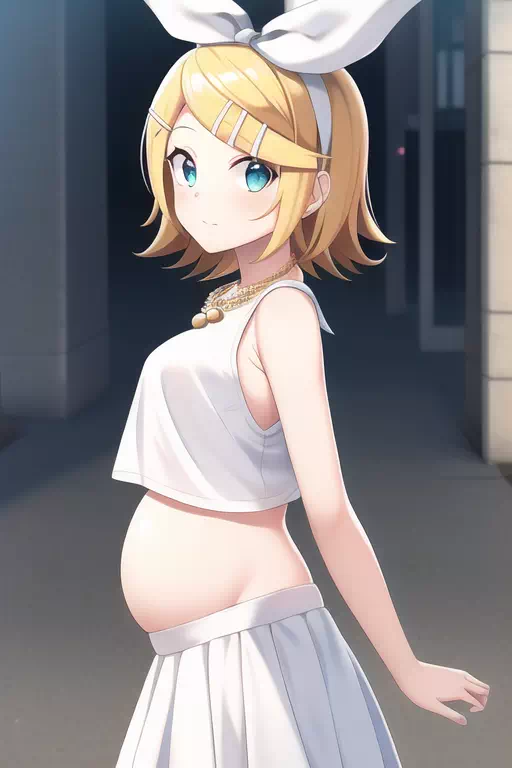 Kagamine Rin’s Pregnancy Photos