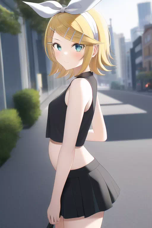 Kagamine Rin’s Pregnancy Photos