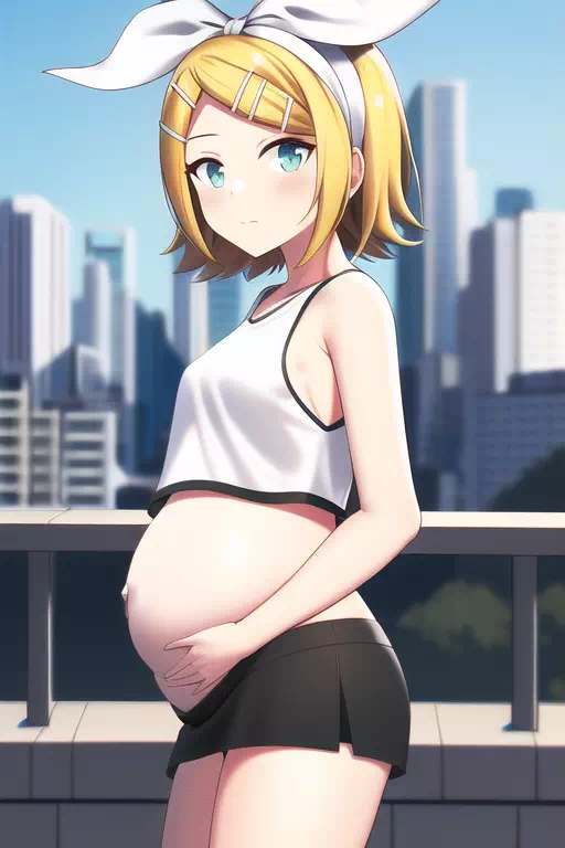 Kagamine Rin’s Pregnancy Photos