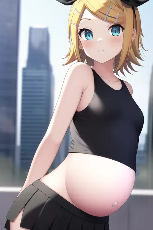 Kagamine Rin’s Pregnancy Photos