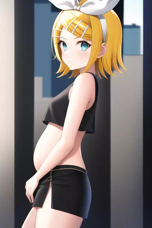 Kagamine Rin’s Pregnancy Photos