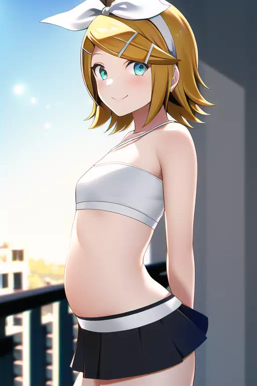 Kagamine Rin’s Pregnancy Photos