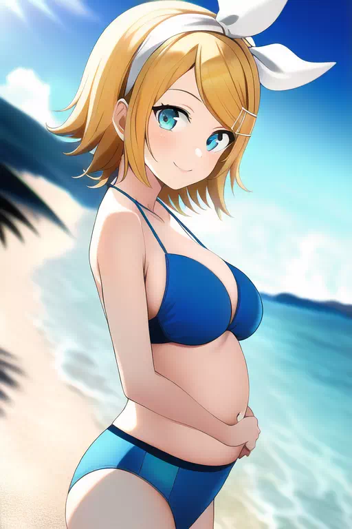 Kagamine Rin’s Pregnancy Photos