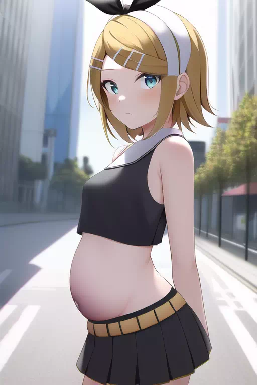 Kagamine Rin’s Pregnancy Photos