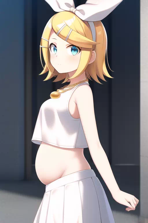 Kagamine Rin’s Pregnancy Photos