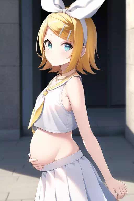 Kagamine Rin’s Pregnancy Photos