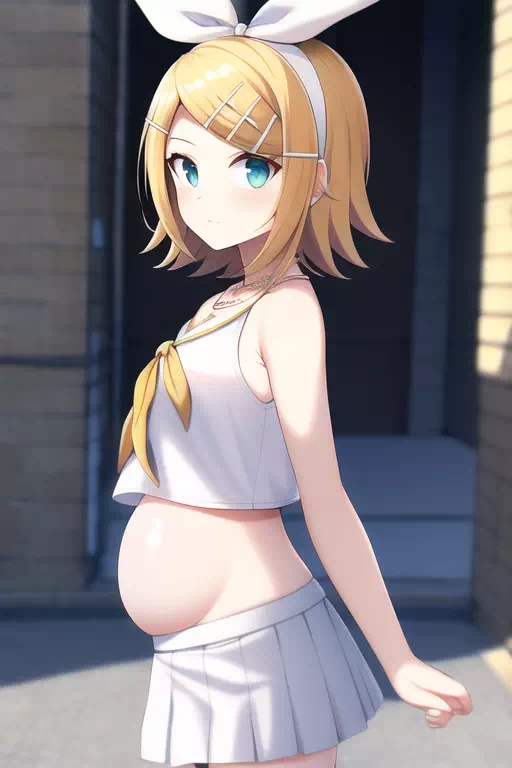 Kagamine Rin’s Pregnancy Photos