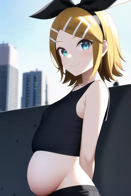 Kagamine Rin’s Pregnancy Photos