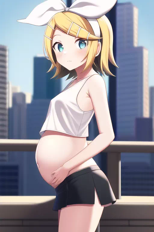 Kagamine Rin’s Pregnancy Photos