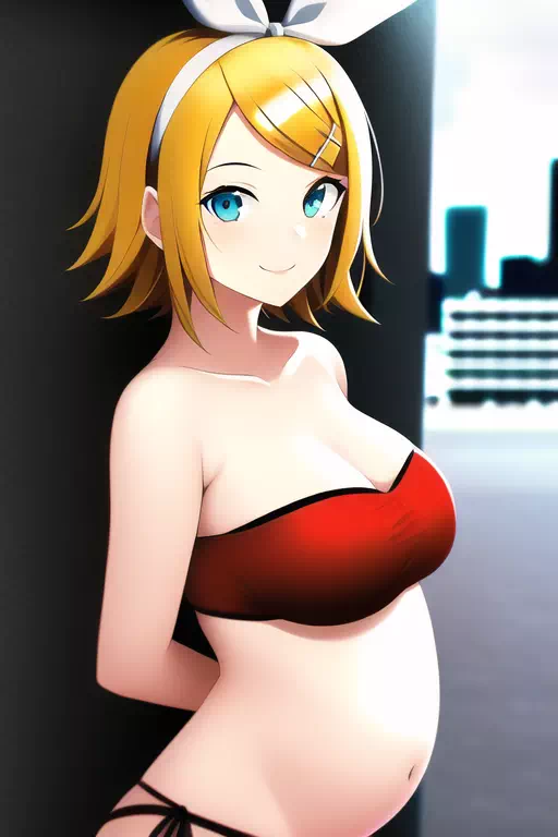 Kagamine Rin’s Pregnancy Photos