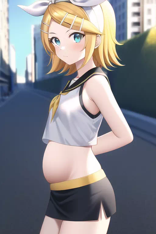 Kagamine Rin’s Pregnancy Photos