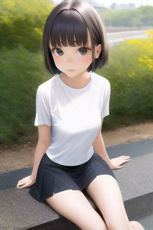 小〇校最後の夏休み　あすなちゃん