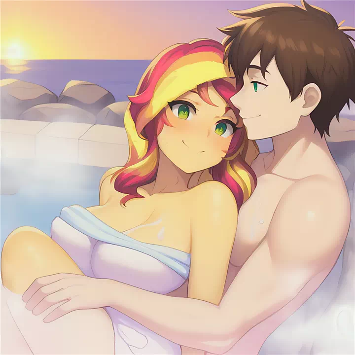 Sunset Bath