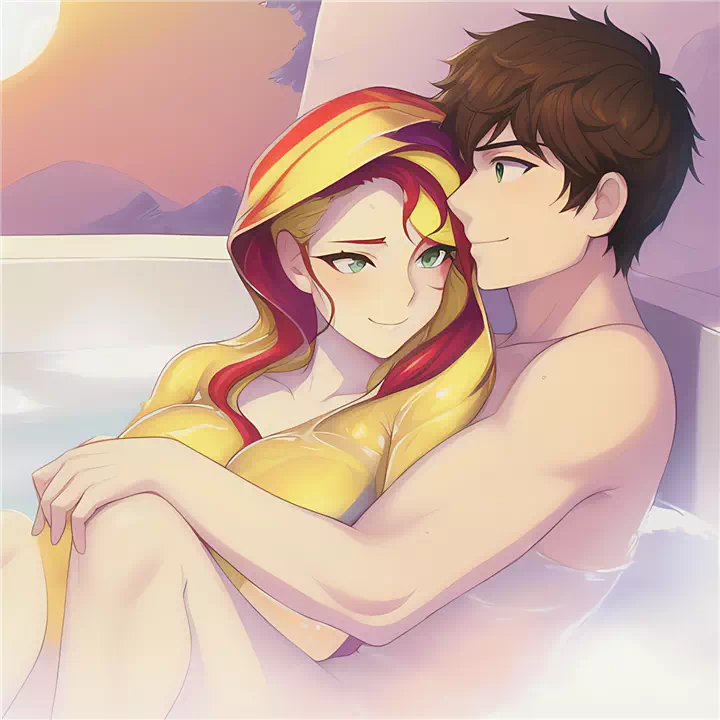 Sunset Bath