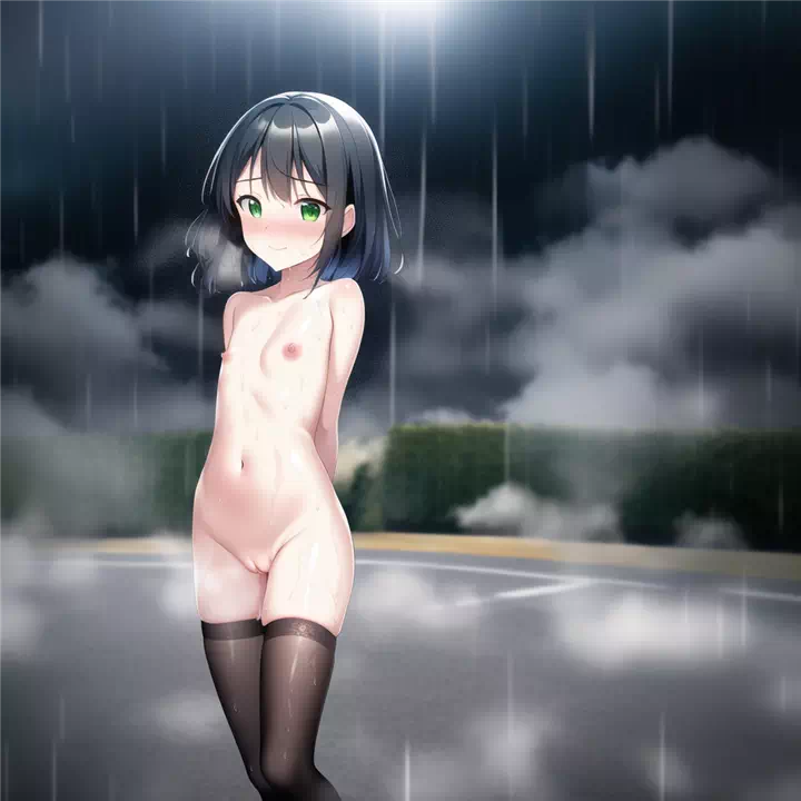 第3回　陸上少女～雨の日は露出日和