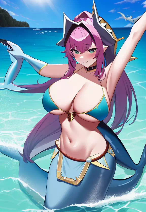 Pirate Mermaid (Shark)