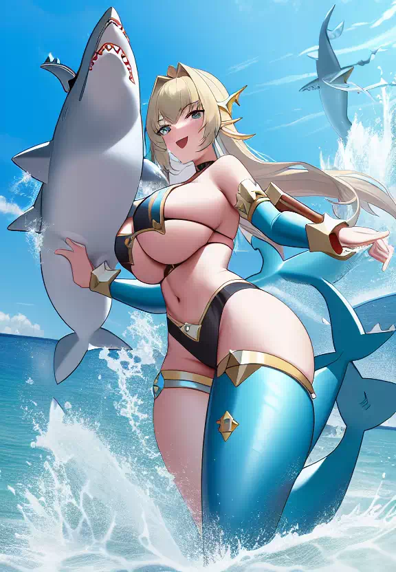 Pirate Mermaid (Shark)