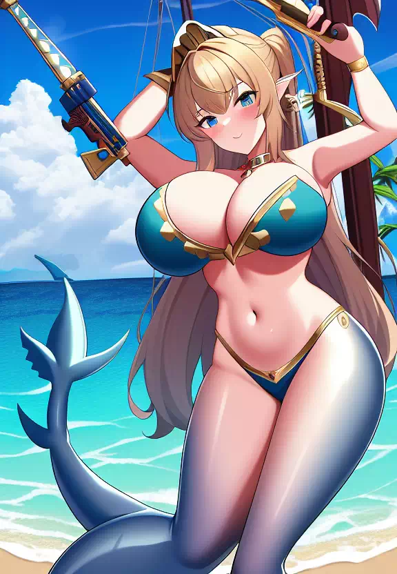 Pirate Mermaid (Shark)