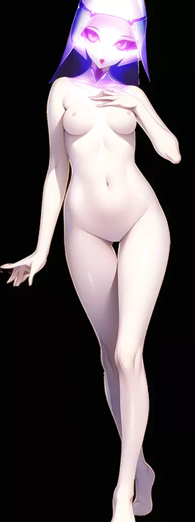 【NovelAI】A naked girl