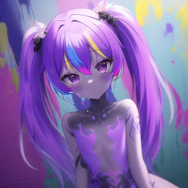 【NovelAI】#51 Purple Girl 3