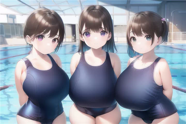 スク水ロリ爆乳色々