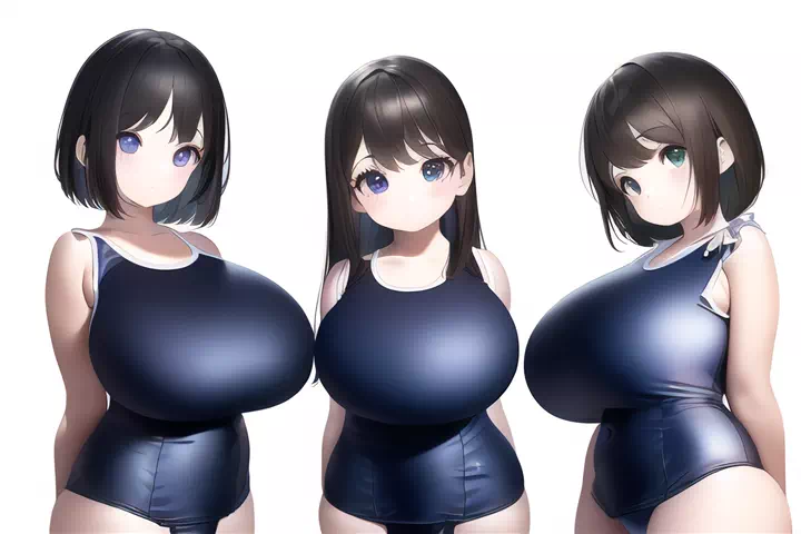 スク水ロリ爆乳色々