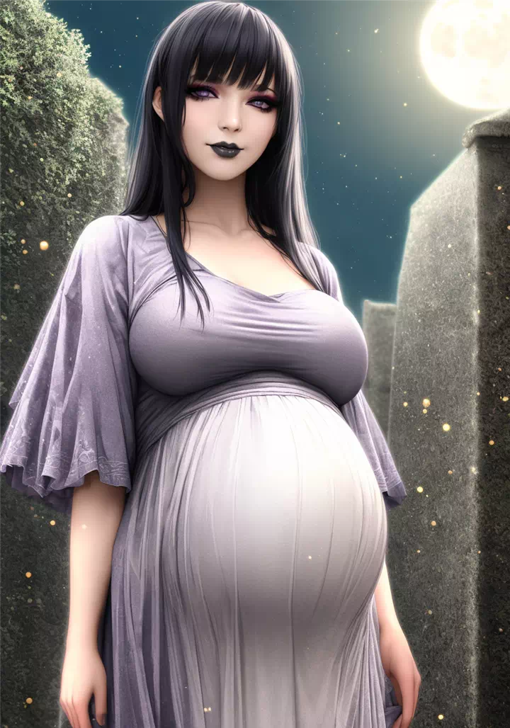Pregnant Goth Girlfriend
