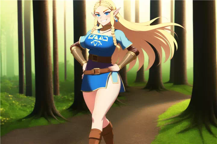 Princess Zelda – AI Gen Art