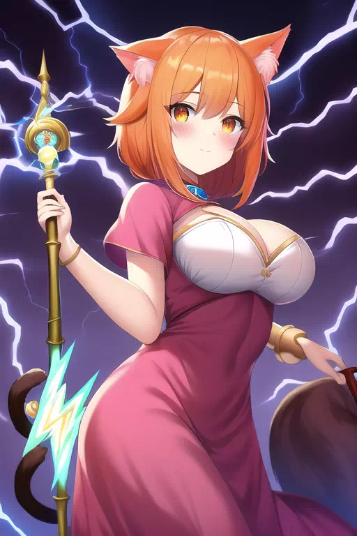 Yumi the lightning mage