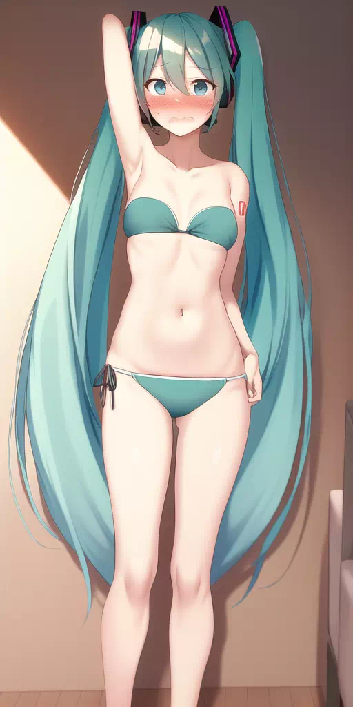 Miku Bikini Photoshoot