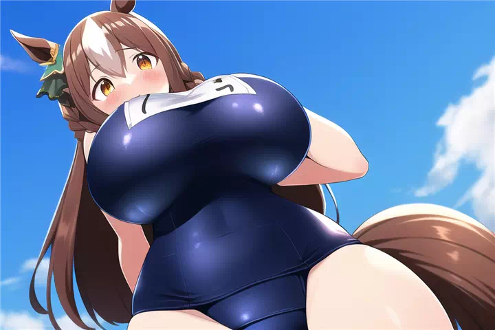 何処かで見たようなスク水爆乳詰め合わせ②