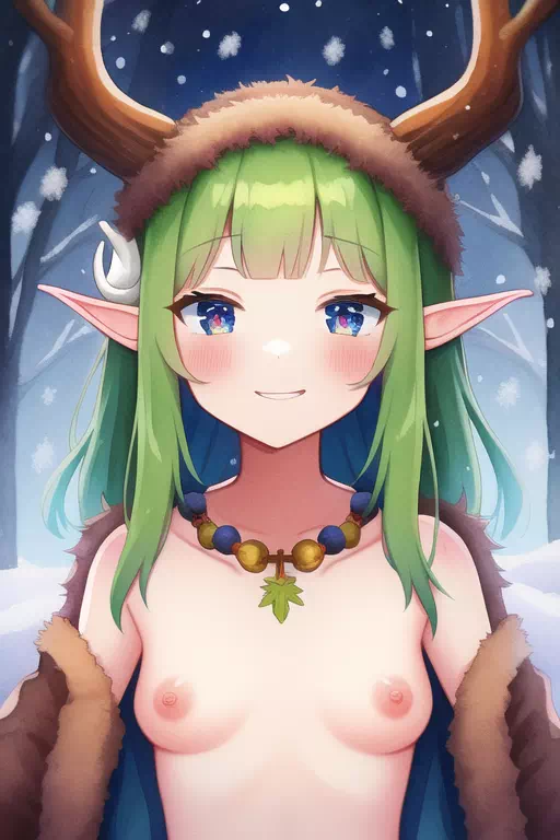 Green Snow Elves