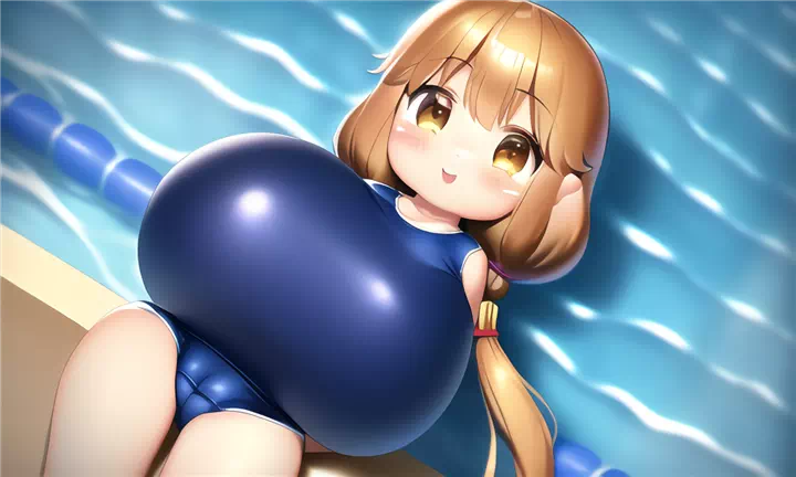 何処かで見たようなキャラのスク水爆乳詰め合わせ④