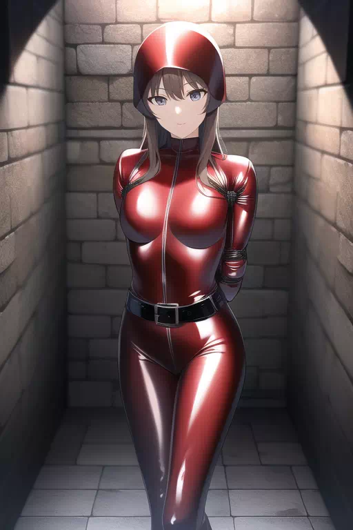 Red bodysuit