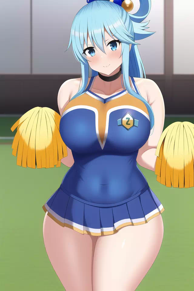 Cheerleader Aqua