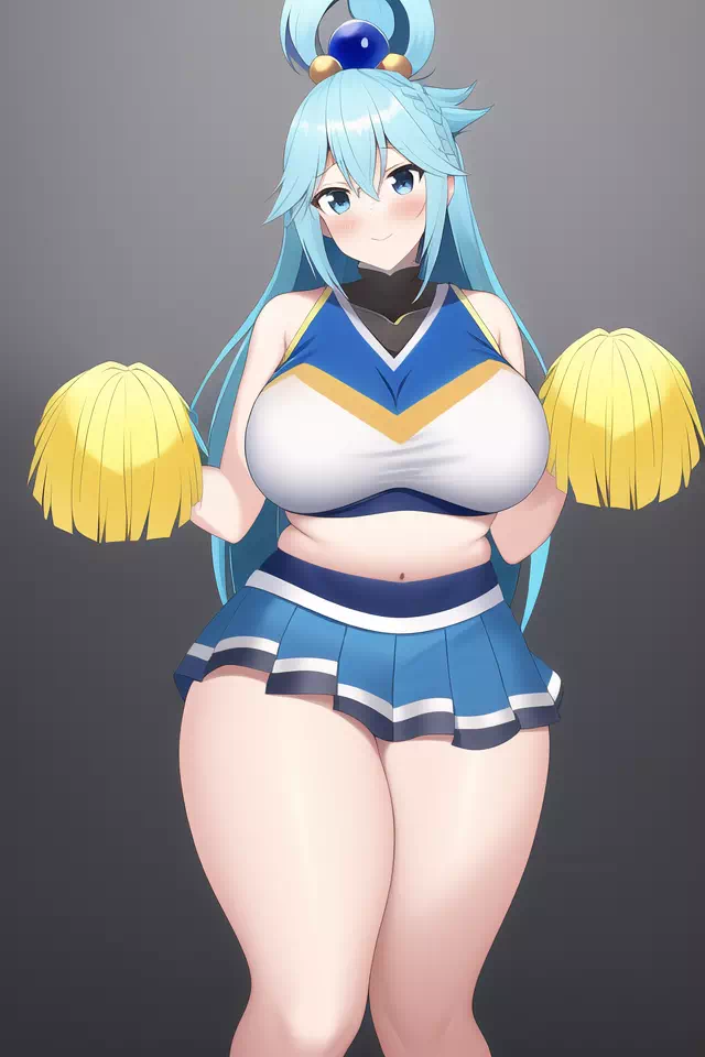 Cheerleader Aqua