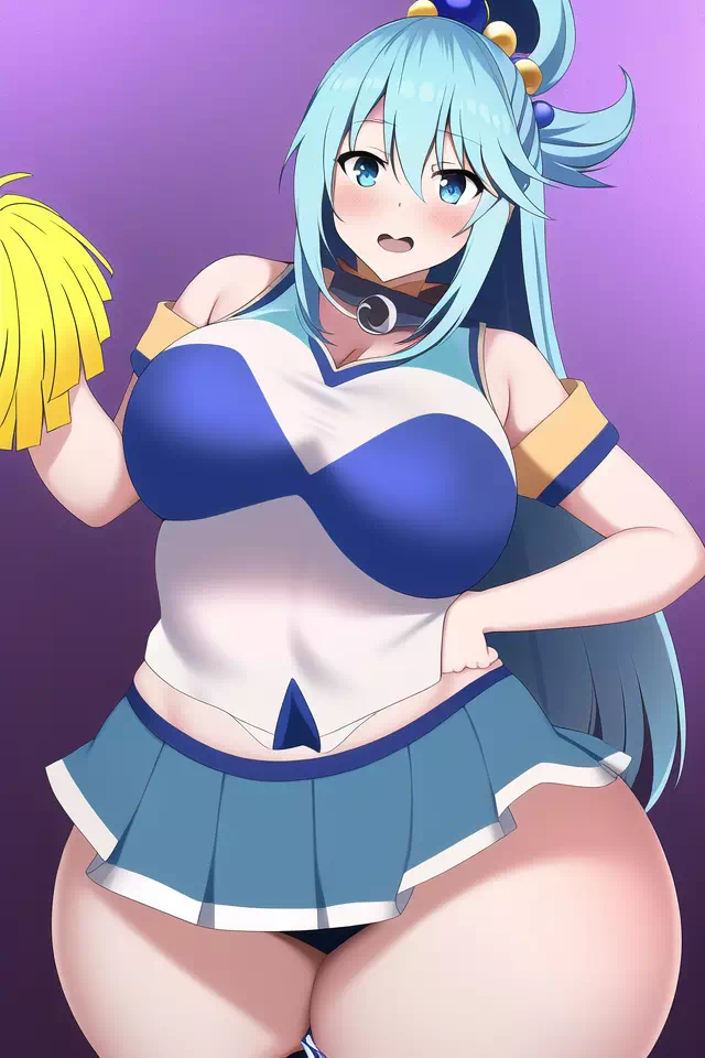 Cheerleader Aqua