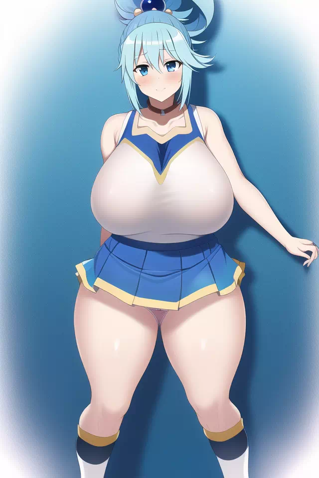 Cheerleader Aqua