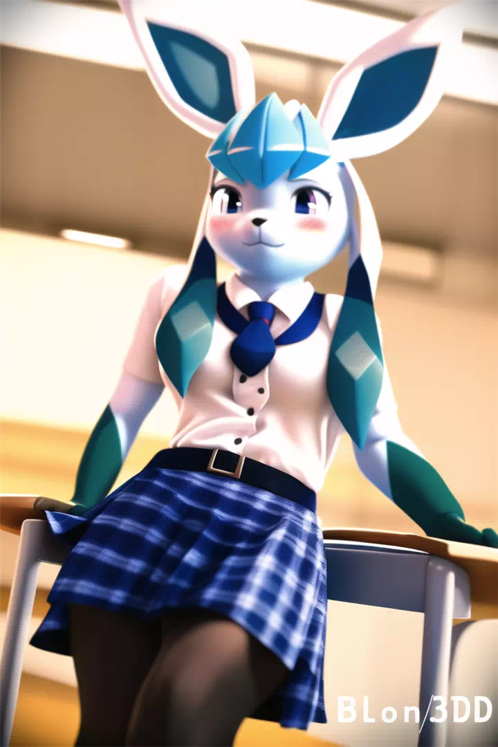 3D AI Pok?mon Schoolgirl Album