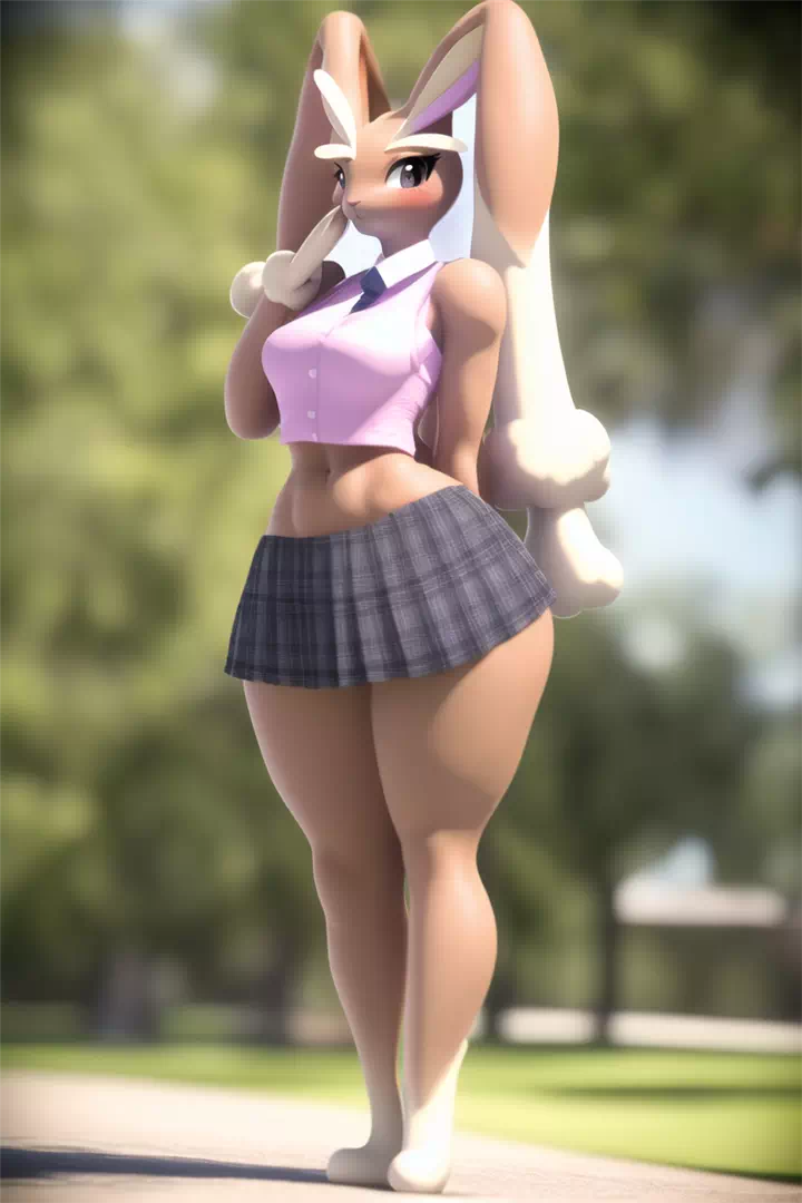 3D AI Pok?mon Schoolgirl Album