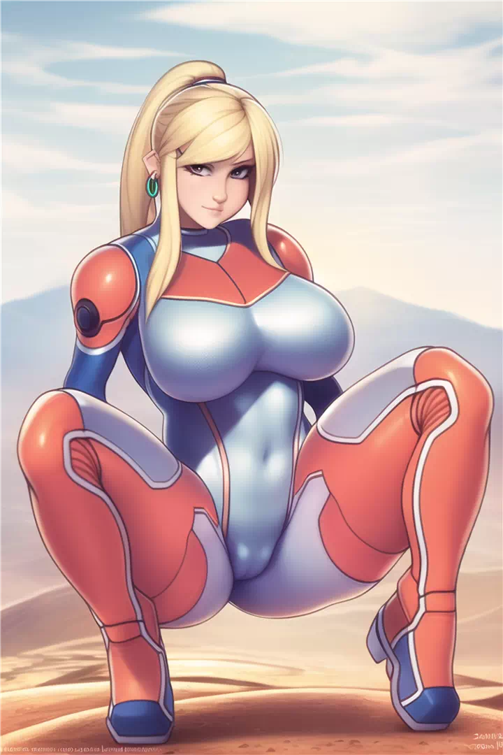 Samus Posing & Peril – AI