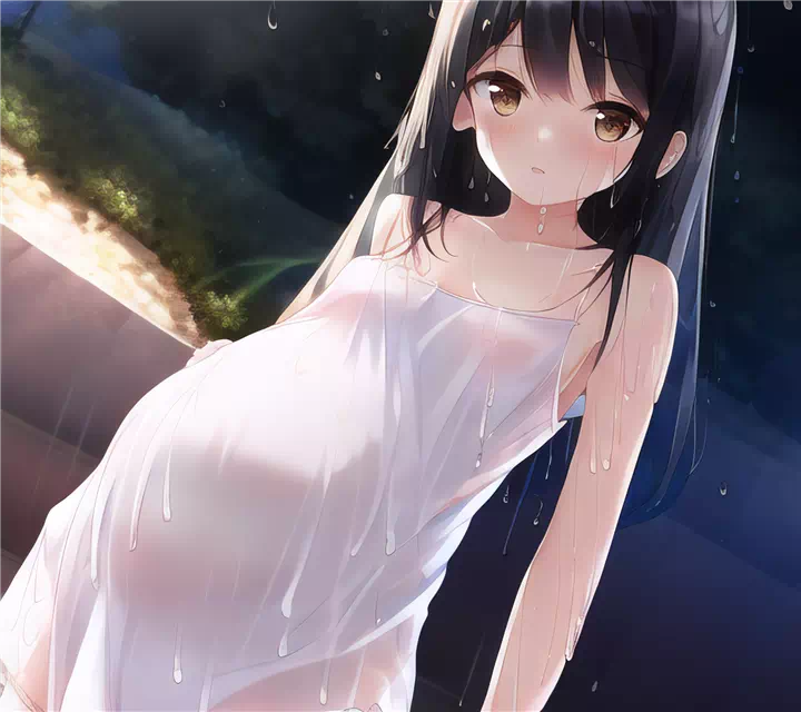 Preg loli wet nightgown