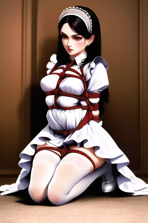 AI bondage maid