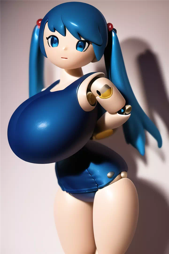 ドールフィギュア風スク水爆乳