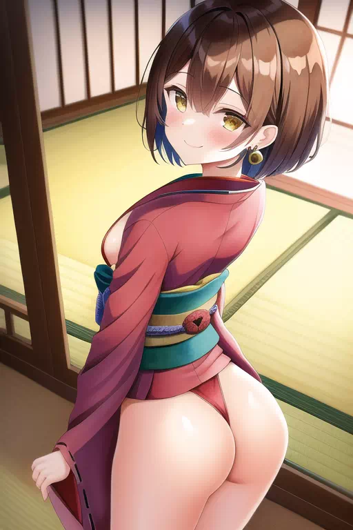 Shrine Maiden’s behind