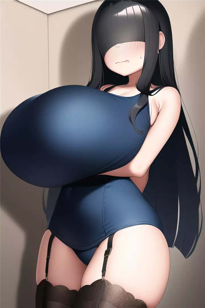 スク水ロリ爆乳看板娘(ママ)