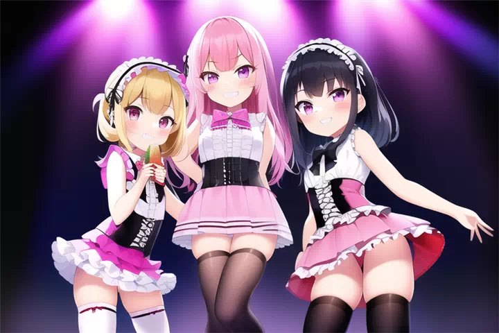 メスガキアイドル石化練習（アンケート10の派生）